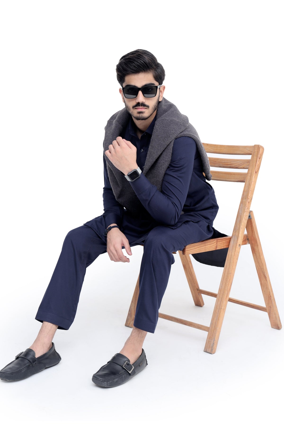 Navy Blue Boski