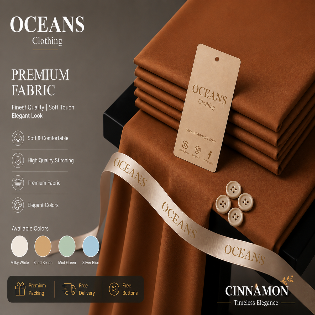 Cinamon Wash n Wear Boski