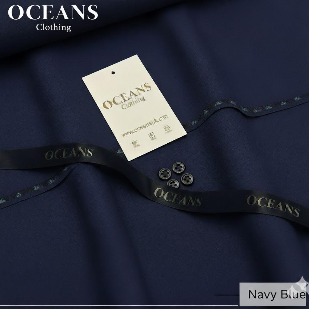 Navy Blue Wash n Wear Boski
