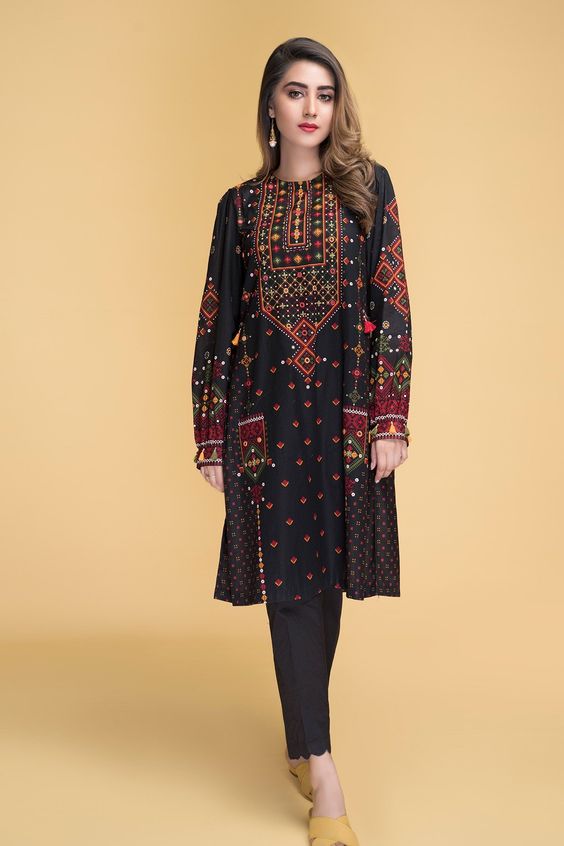 2 Piece - Fully Embroided Lawn Suit KS-770