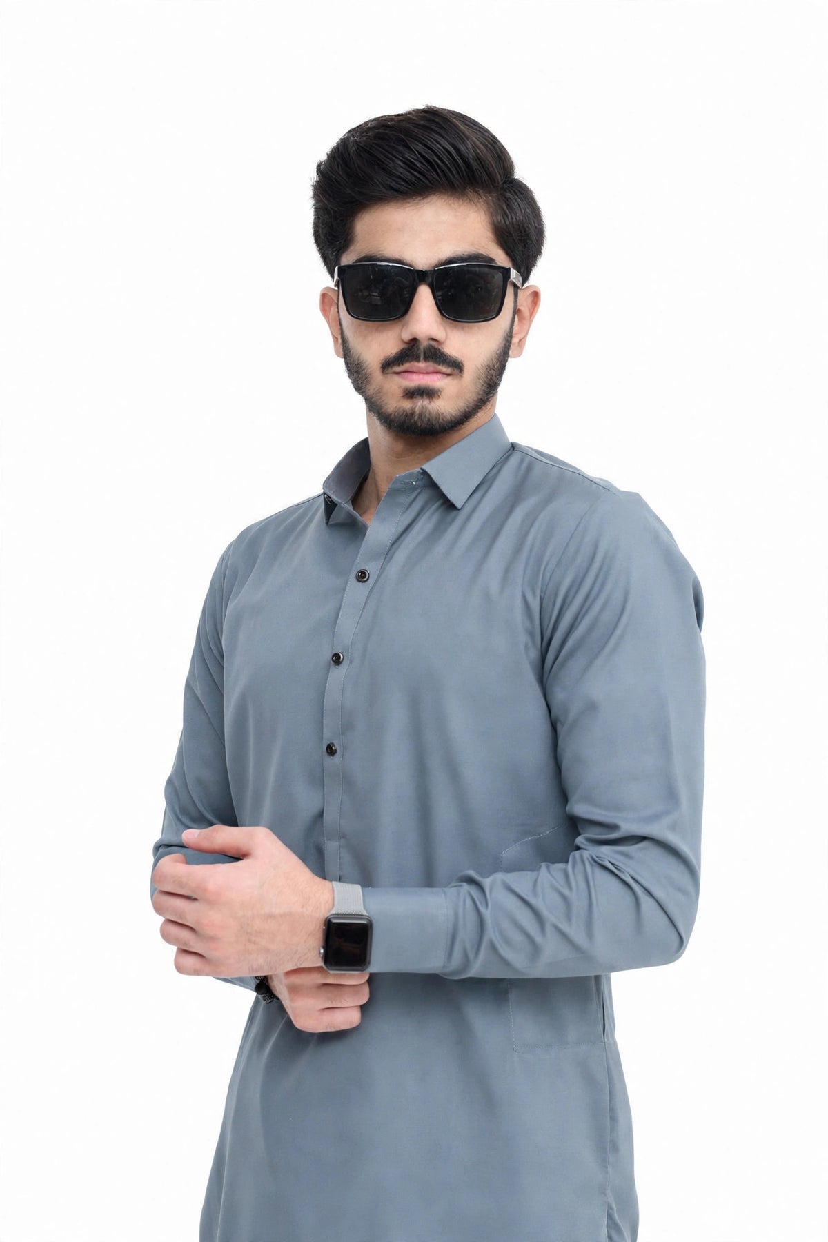 Sliver Blue Wash n Wear Boski