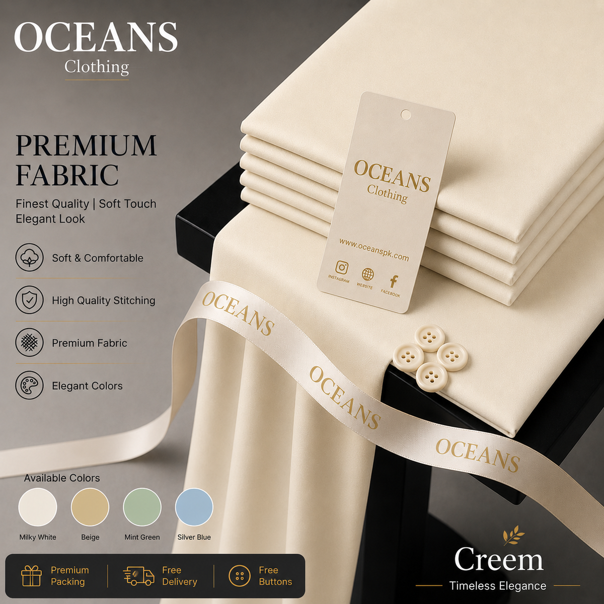 Creem Wash n Wear Boski