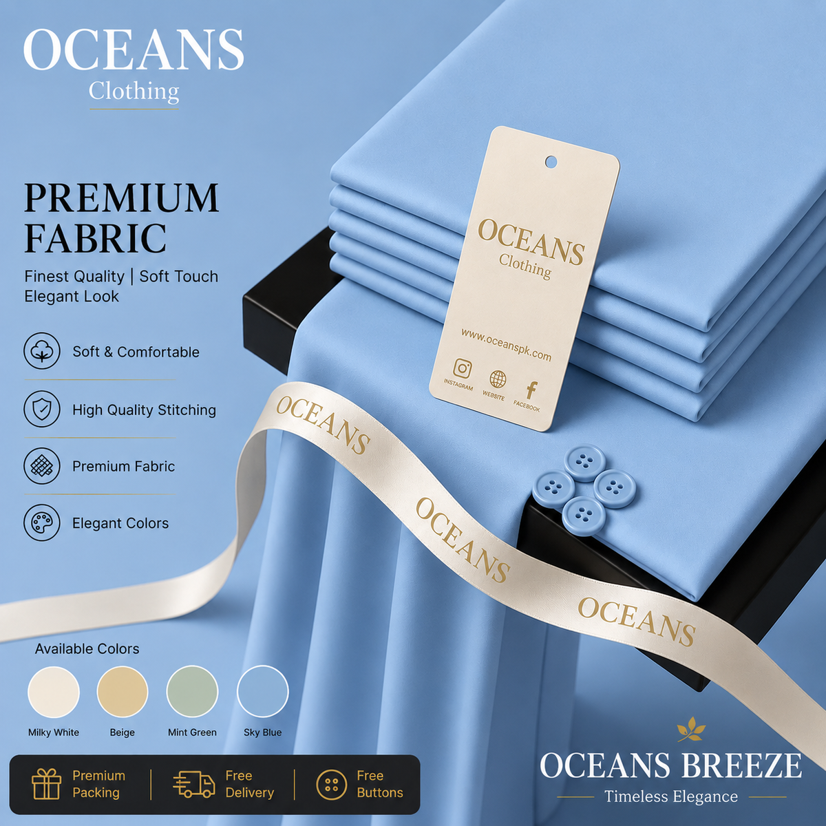 Ocean Breeze Wash n Wear Boski