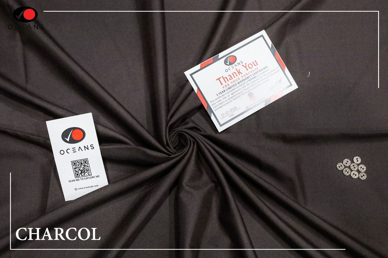 CHARCOL ( COTTON )