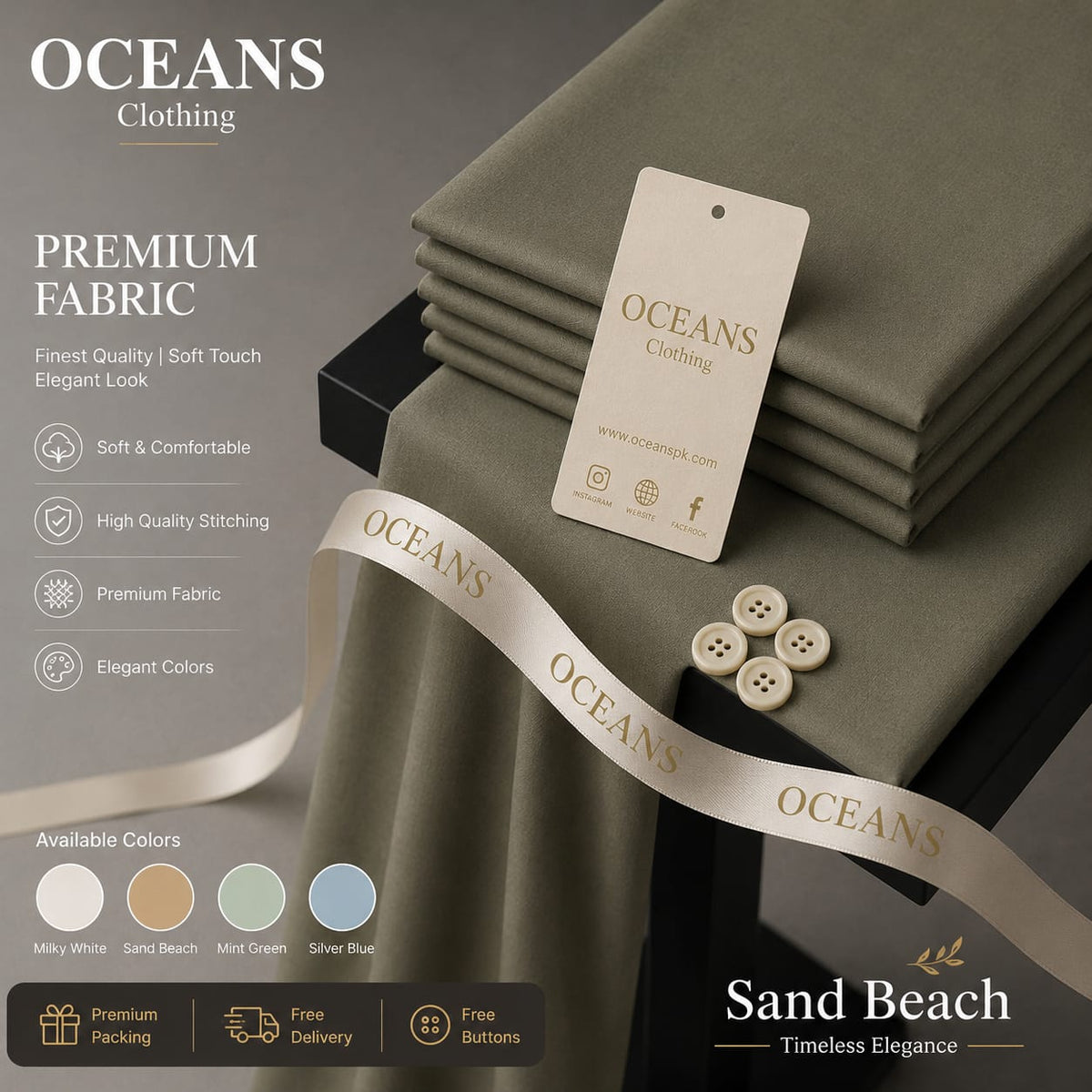 Sand Beach Wash n Wear Boski